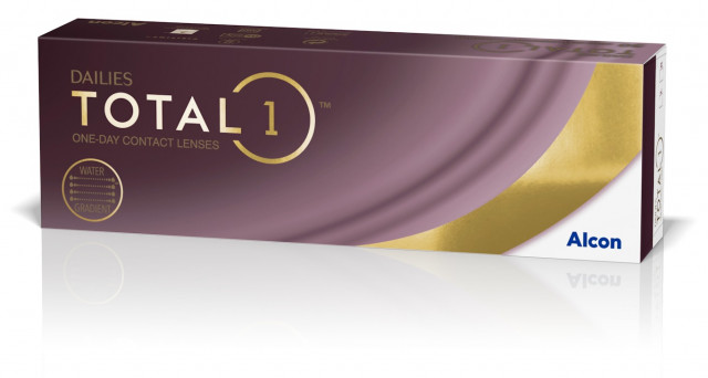 Denní kontaktní čočky Dailies Total1®, 30 ks v balení