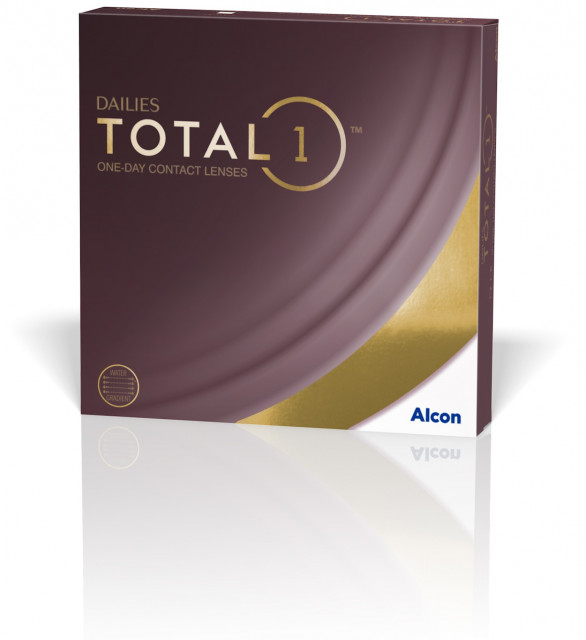 Denní kontaktní čočky Dailies Total1®, 90 ks v balení