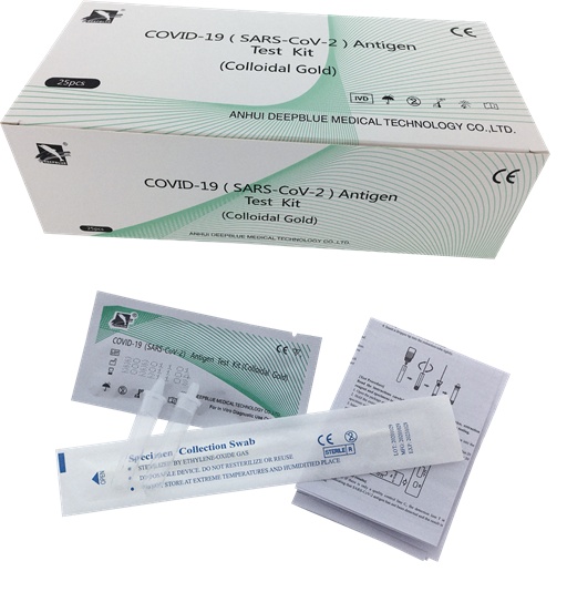 COVID-19 antigenní test ze slin