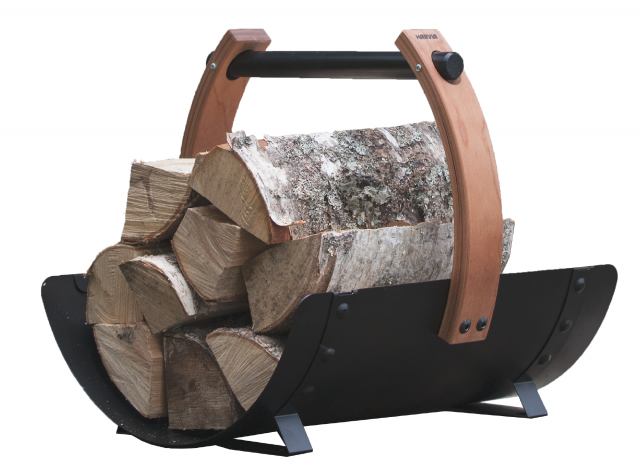 Ocelový koš pro palivové dřevo Harvia Legend