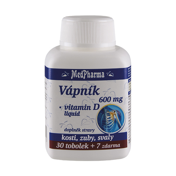 Vápník 600 mg + vitamin D3