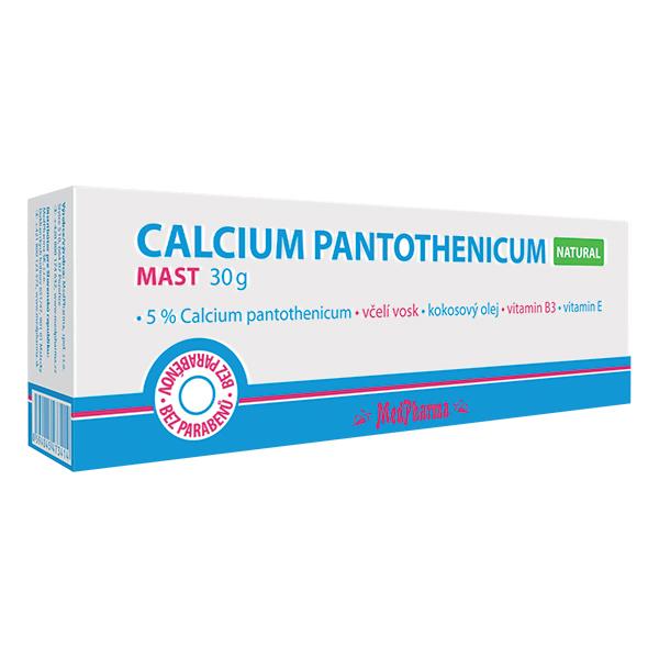 Calcium pantothenicum Natural, mast 30 g