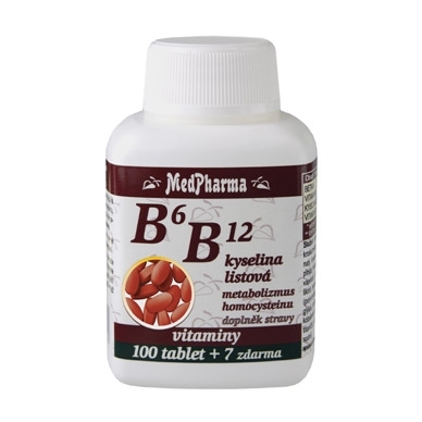 B6 B12 + kyselina listová