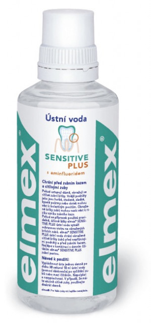 Ústní voda Elmex Sensitive Plus 400 ml