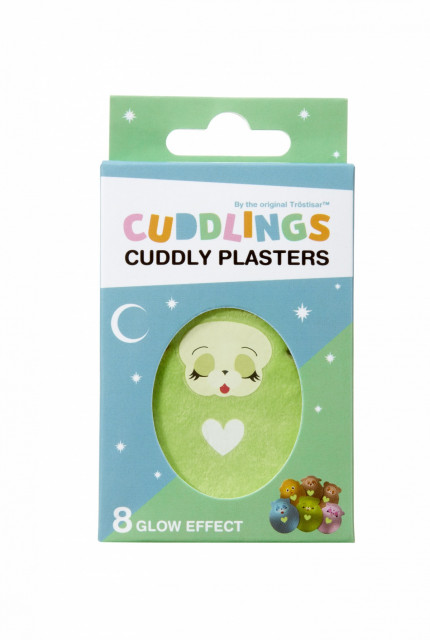 Plyšová náplast Cuddlings Glow 8 ks