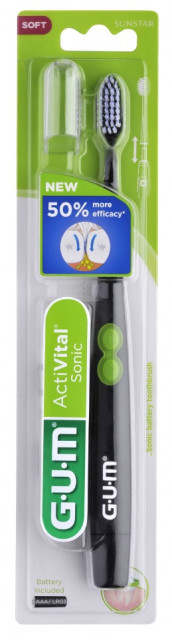 Bateriový sonický zubní kartáček Gum ActiVital Sonic 