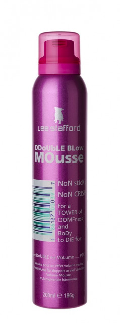 Pěnové tužidlo na vlasy Lee Stafford Double Blow Volumizing Mousse 200 ml
