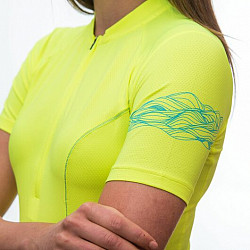 Dámský cyklistický dres kr. rukáv Sensor Cyklo Coolmax Entry